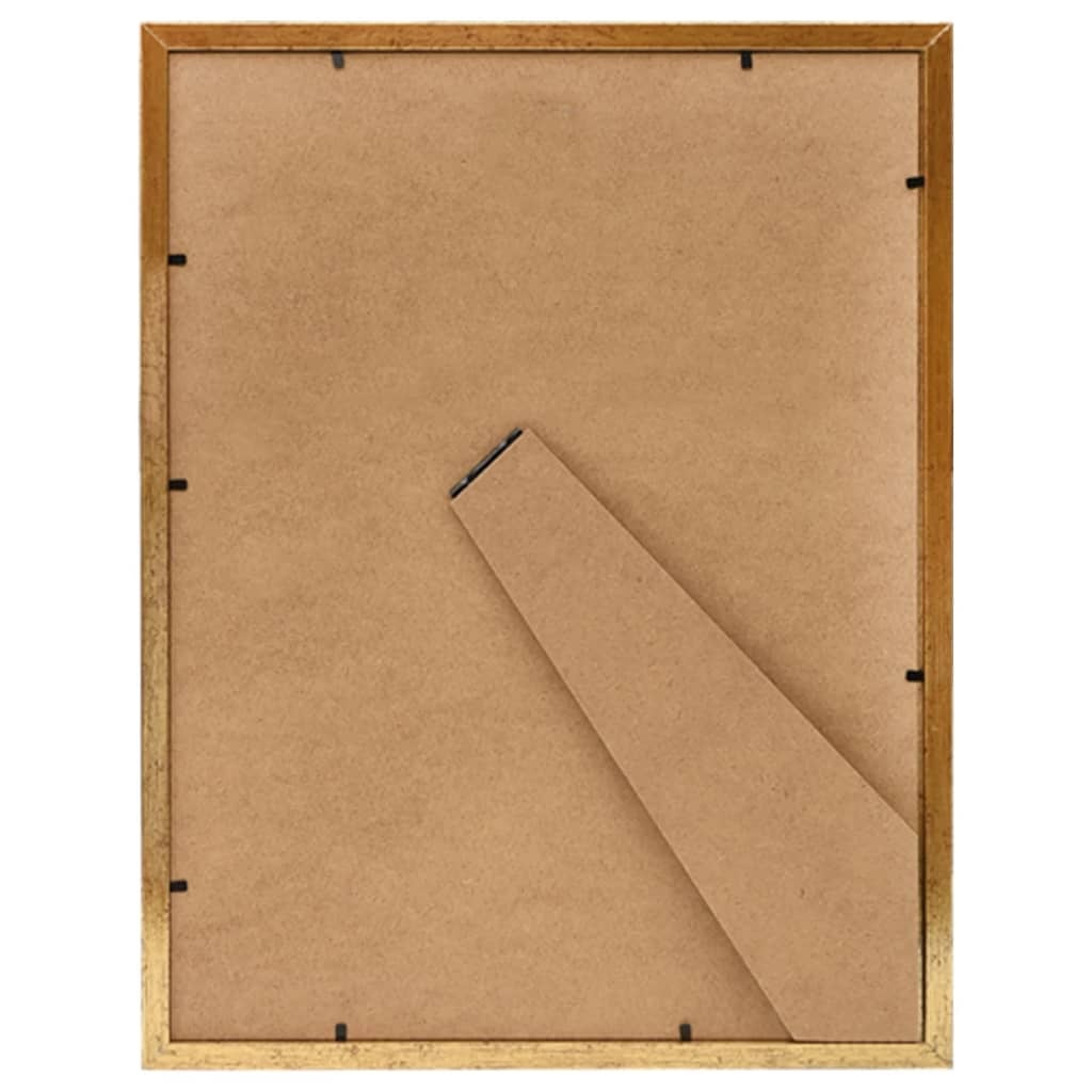 vidaXL Fotolijsten 10 st voor tafel 10x15 cm MDF goudkleurig