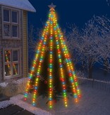 vidaXL Kerstboomverlichting 500 LED's meerkleurig binnen/buiten 500 cm