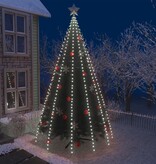 vidaXL Kerstboomverlichting met 500 LED's koudwit binnen/buiten 500 cm