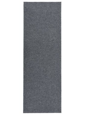 vidaXL Droogloopmat 100x350 cm grijs