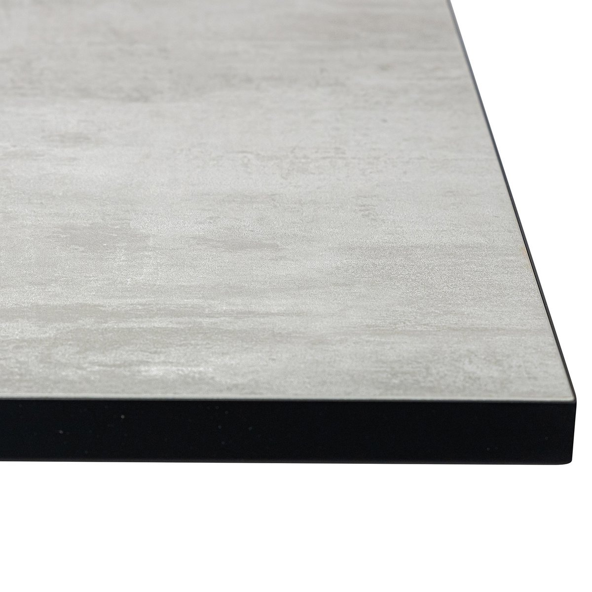 KantoormeubelenPlus Stalux Eettafel 'Gijs' 240 x 100cm, kleur zwart / beton