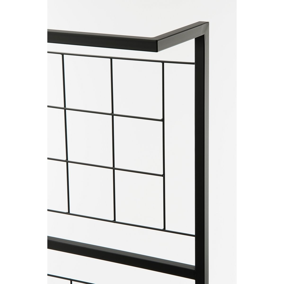 KantoormeubelenPlus Greenrax Plantenstandaard - L90 x B44 x H190 cm - Metaal - Zwart