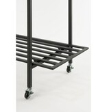 KantoormeubelenPlus Greenrax Plantenstandaard - L90 x B44 x H190 cm - Metaal - Zwart