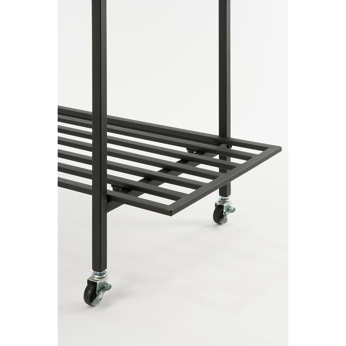 KantoormeubelenPlus Greenrax Plantenstandaard - L90 x B44 x H190 cm - Metaal - Zwart