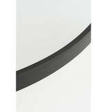 KantoormeubelenPlus Rossi Wandspiegel - H3 x Ø60 cm - Metaal - Zwart