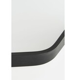 KantoormeubelenPlus Rossi Wandspiegel - L80 x B71 cm - Metaal - Zwart