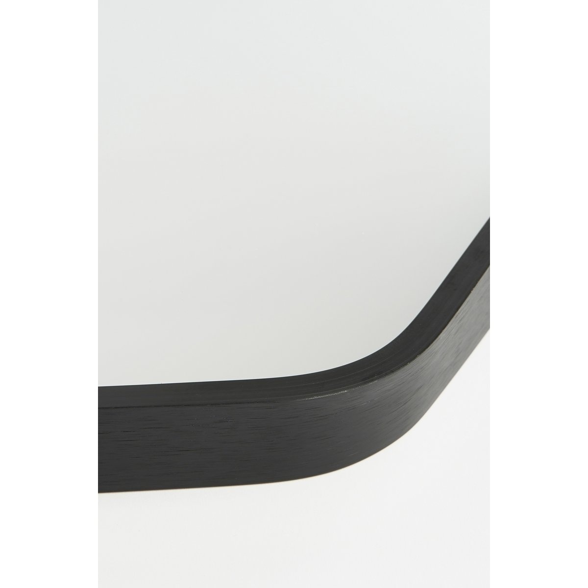 KantoormeubelenPlus Rossi Wandspiegel - L80 x B71 cm - Metaal - Zwart