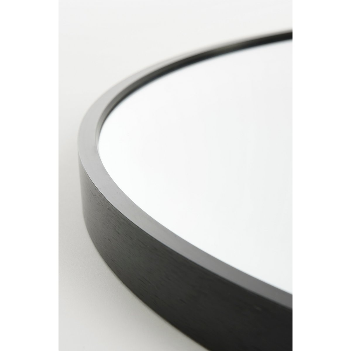 KantoormeubelenPlus Rossi Wandspiegel - H3 x Ø60 cm - Metaal - Zwart