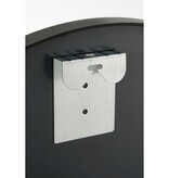 KantoormeubelenPlus Rossi Wandspiegel - H3 x Ø60 cm - Metaal - Zwart