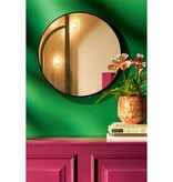 KantoormeubelenPlus Rossi Wandspiegel - H3 x Ø60 cm - Metaal - Zwart