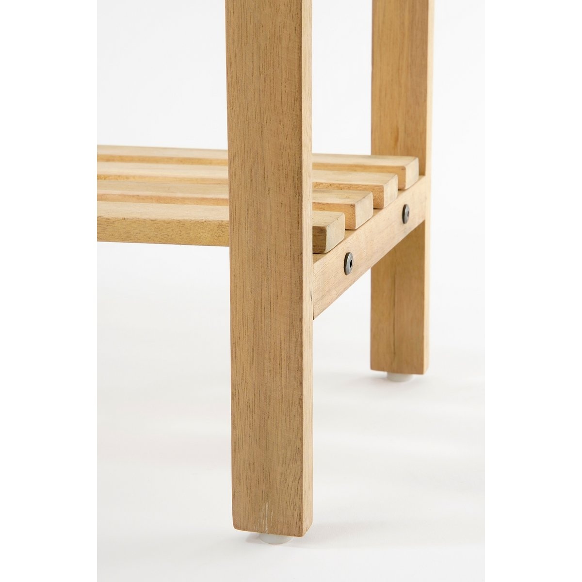 KantoormeubelenPlus Glenwood Plantenbak Rechthoek voor Buiten - L70 x B30 x H75 cm - Acaciahout - Bruin