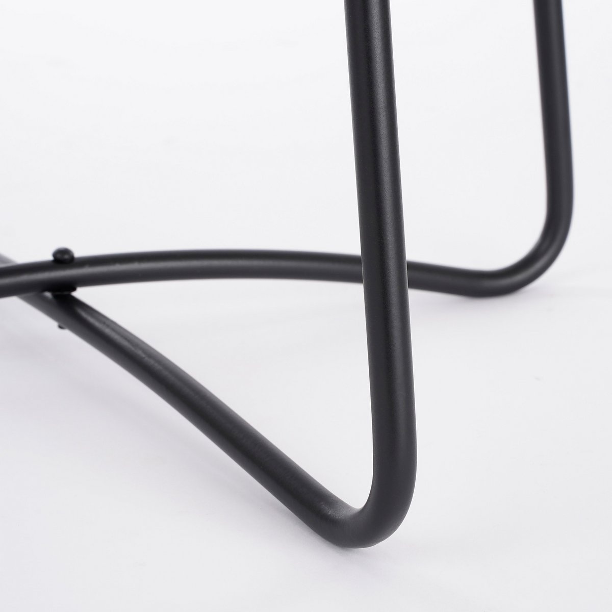 KantoormeubelenPlus Farah Bijzettafel - H45 x Ø43 cm - Metaal - Wit