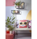 KantoormeubelenPlus Wandrek - L41 x B20,5 x H30,5 cm - Metaal - Zwart