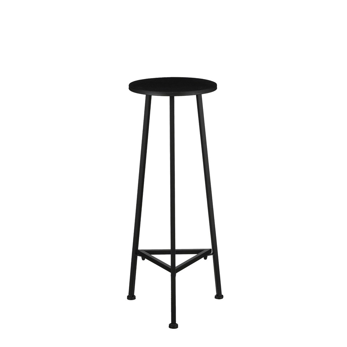 KantoormeubelenPlus Plantentafel - H80 x Ø30 cm - Metaal - Zwart