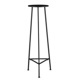 KantoormeubelenPlus Plantentafel - H120 x Ø35 cm - Metaal - Zwart