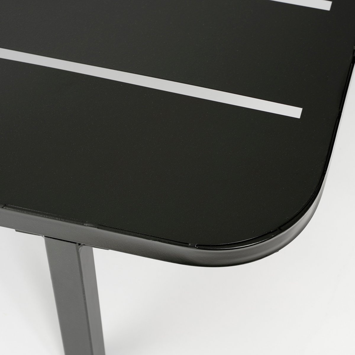 KantoormeubelenPlus Celo Loungetafel - L80 x B80 x H23 cm - Metaal - Zwart