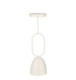 KantoormeubelenPlus Ruben Plantentafel - H70 x Ø20 cm - Metaal - Beige