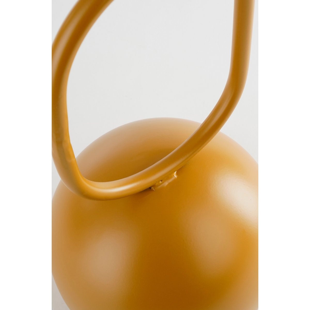 KantoormeubelenPlus Ruben Plantentafel - H60 x Ø24 cm - Metaal - Oker