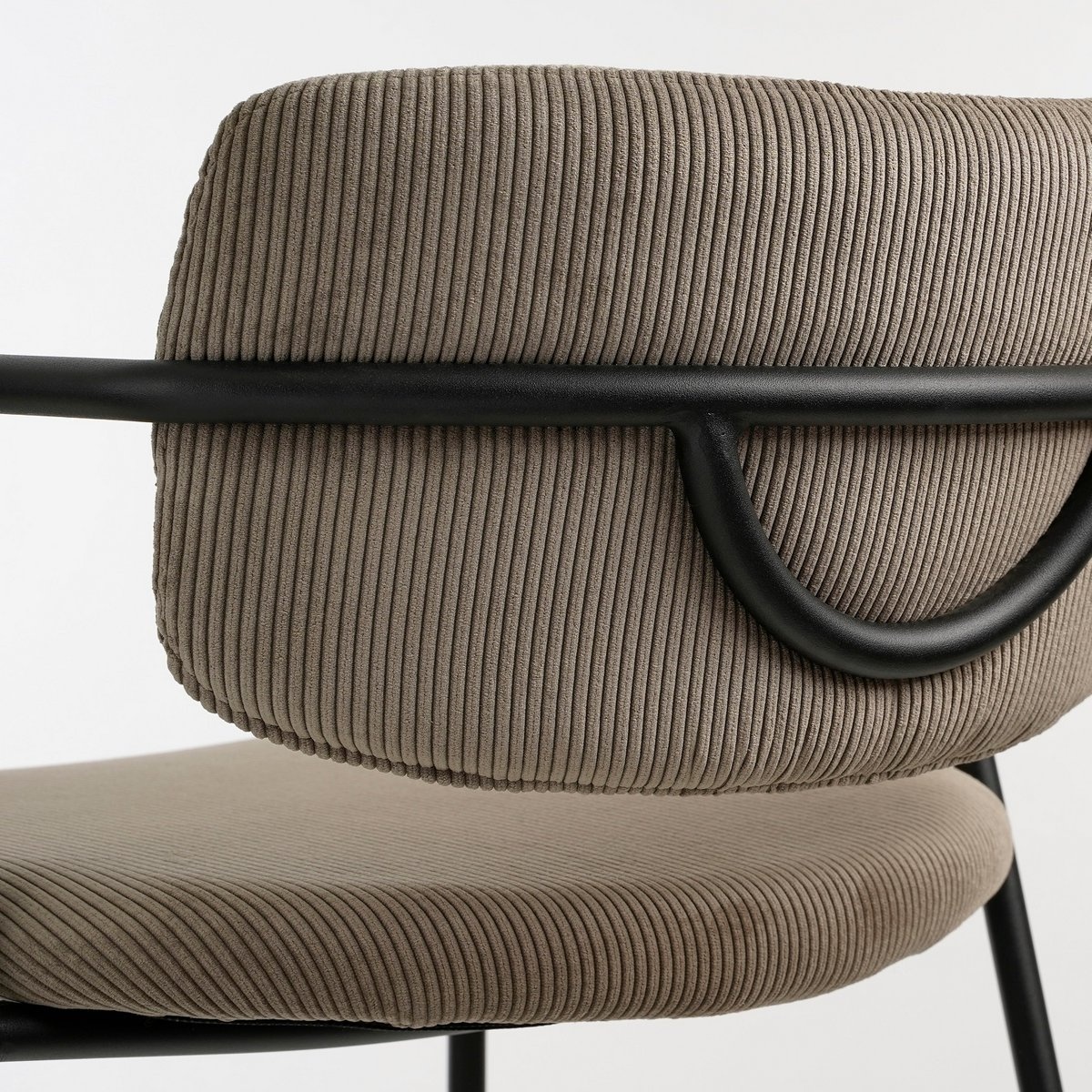 KantoormeubelenPlus Nanet Barkruk - H91 cm - Velvet - Beige