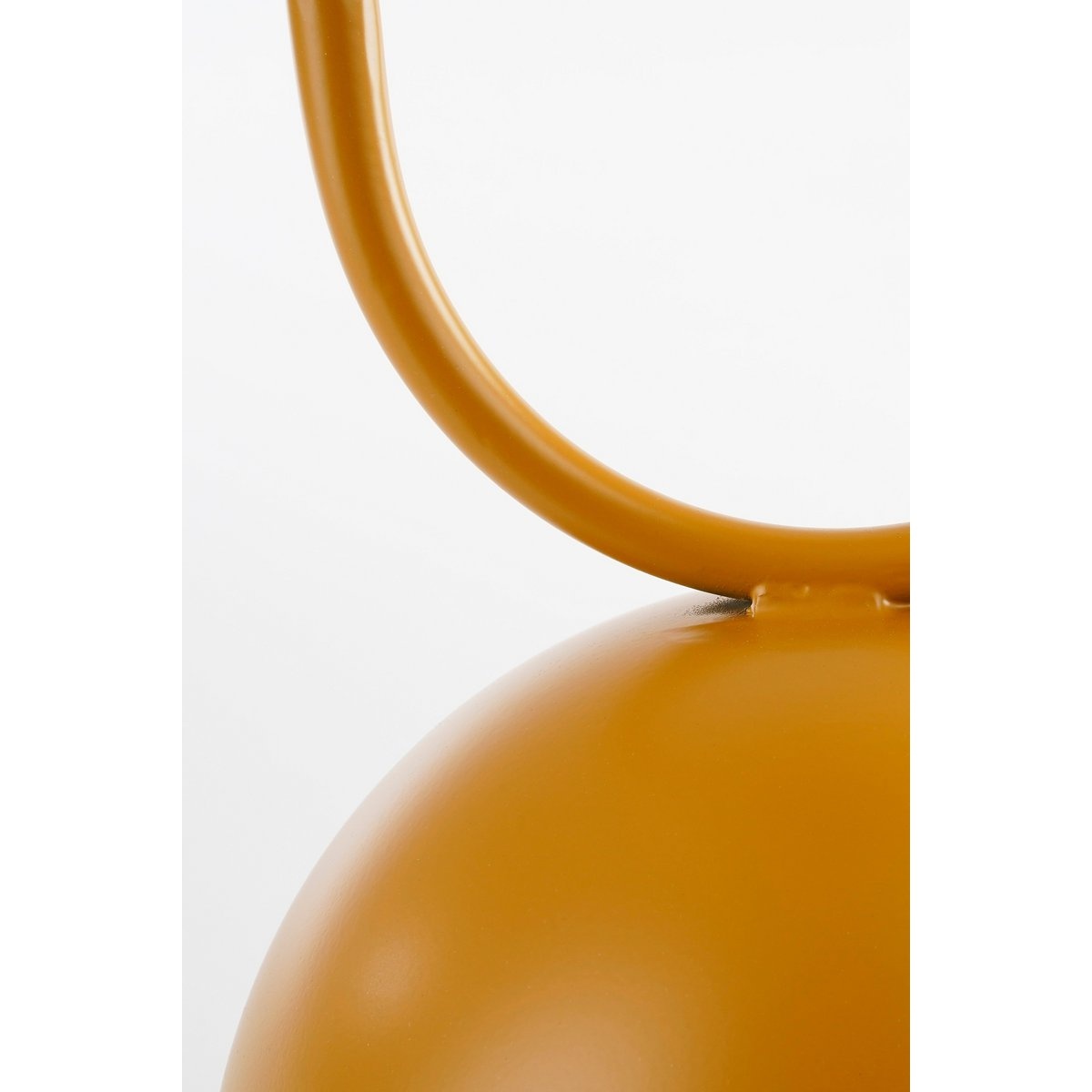 KantoormeubelenPlus Ruben Plantentafel - H60 x Ø24 cm - Metaal - Oker