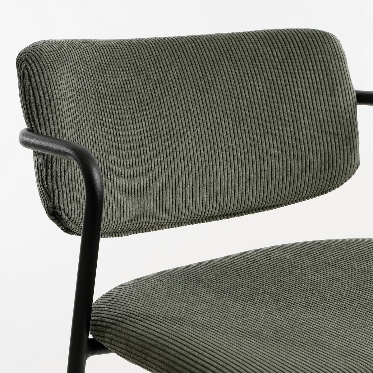 KantoormeubelenPlus Nanet Barkruk - H91 cm - Velvet - Donkergroen