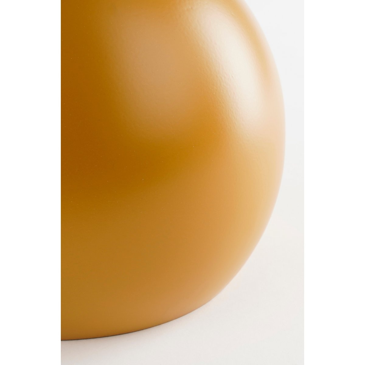 KantoormeubelenPlus Ruben Plantentafel - H60 x Ø24 cm - Metaal - Oker