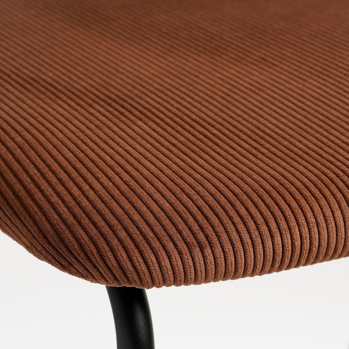 KantoormeubelenPlus Nanet Barkruk - H91 cm - Velvet - Bruin