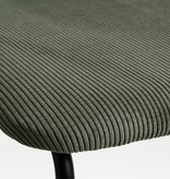 KantoormeubelenPlus Nanet Barkruk - H91 cm - Velvet - Donkergroen