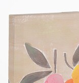 KantoormeubelenPlus Muurdecoratie Fruit - L40 x H50 cm - Canvas - Meerkleurig