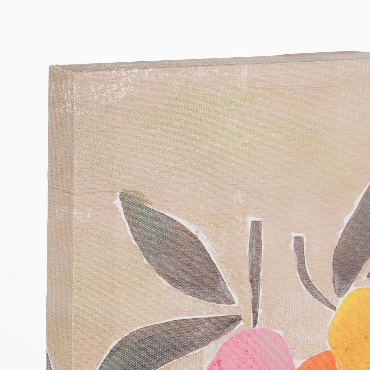 KantoormeubelenPlus Muurdecoratie Fruit - L40 x H50 cm - Canvas - Meerkleurig