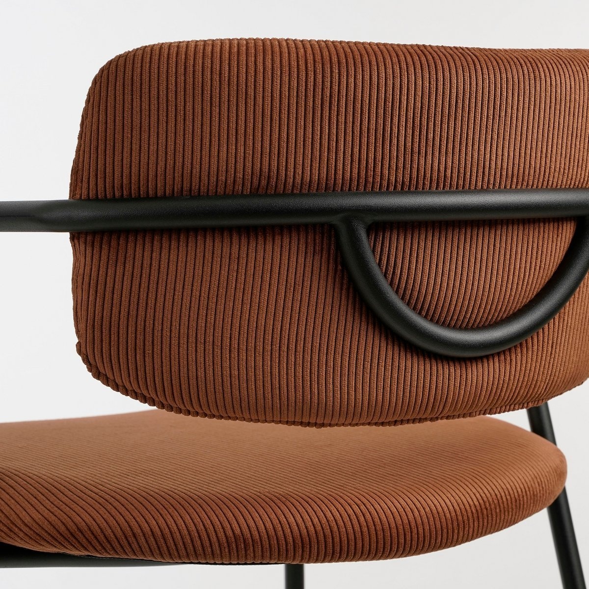 KantoormeubelenPlus Nanet Barkruk - H91 cm - Velvet - Bruin