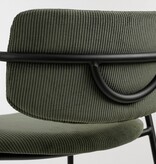 KantoormeubelenPlus Nanet Barkruk - H91 cm - Velvet - Donkergroen