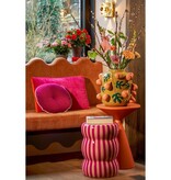 KantoormeubelenPlus Royale Bijzettafel - H55 x Ø40 cm - Metaal - Oranje