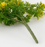 KantoormeubelenPlus Margriet Kunst Hangplant - H60 cm - Geel