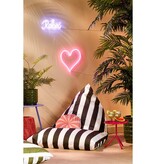 KantoormeubelenPlus Aston Bijzettafel met Afneembaar Dienblad - H41,5 x Ø30,5 cm - Metaal - Fuchsia