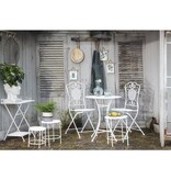 KantoormeubelenPlus Provence Bistrotafel voor Buiten - H70 x Ø60 cm - Wit