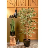 KantoormeubelenPlus Sanseveria Kunstplant in Bloempot - H80 x Ø15 cm - Groen