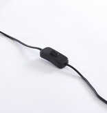 KantoormeubelenPlus Figo Vloerlamp - H76,5 x Ø32,5 cm - Bamboe - Bruin