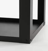 KantoormeubelenPlus Tuinhaard - L47 x B44 x H194 cm - Metaal - Zwart