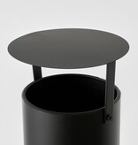 KantoormeubelenPlus Tuinhaard - L47 x B44 x H194 cm - Metaal - Zwart