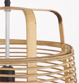 KantoormeubelenPlus Page Hanglamp - Ø30,5 cm - Bamboe - Bruin