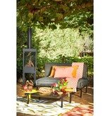 KantoormeubelenPlus Tuinhaard - L47 x B44 x H194 cm - Metaal - Zwart