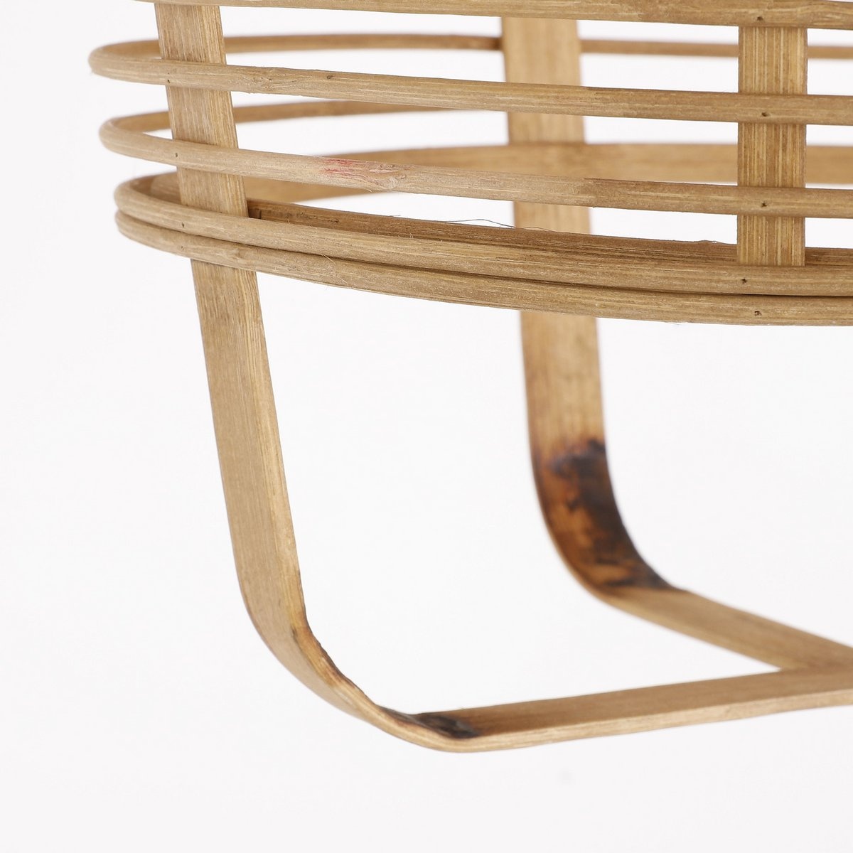 KantoormeubelenPlus Page Hanglamp - Ø30,5 cm - Bamboe - Bruin