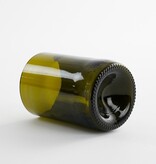 KantoormeubelenPlus Drinkglas - Set van 4 - 330 ml - Gerecycled Glas - Transparant, Donkergeel, Groen, Bruin