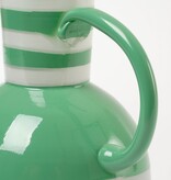 KantoormeubelenPlus Bazaar Vaas - H21 x Ø17,5 cm - Glas - Groen