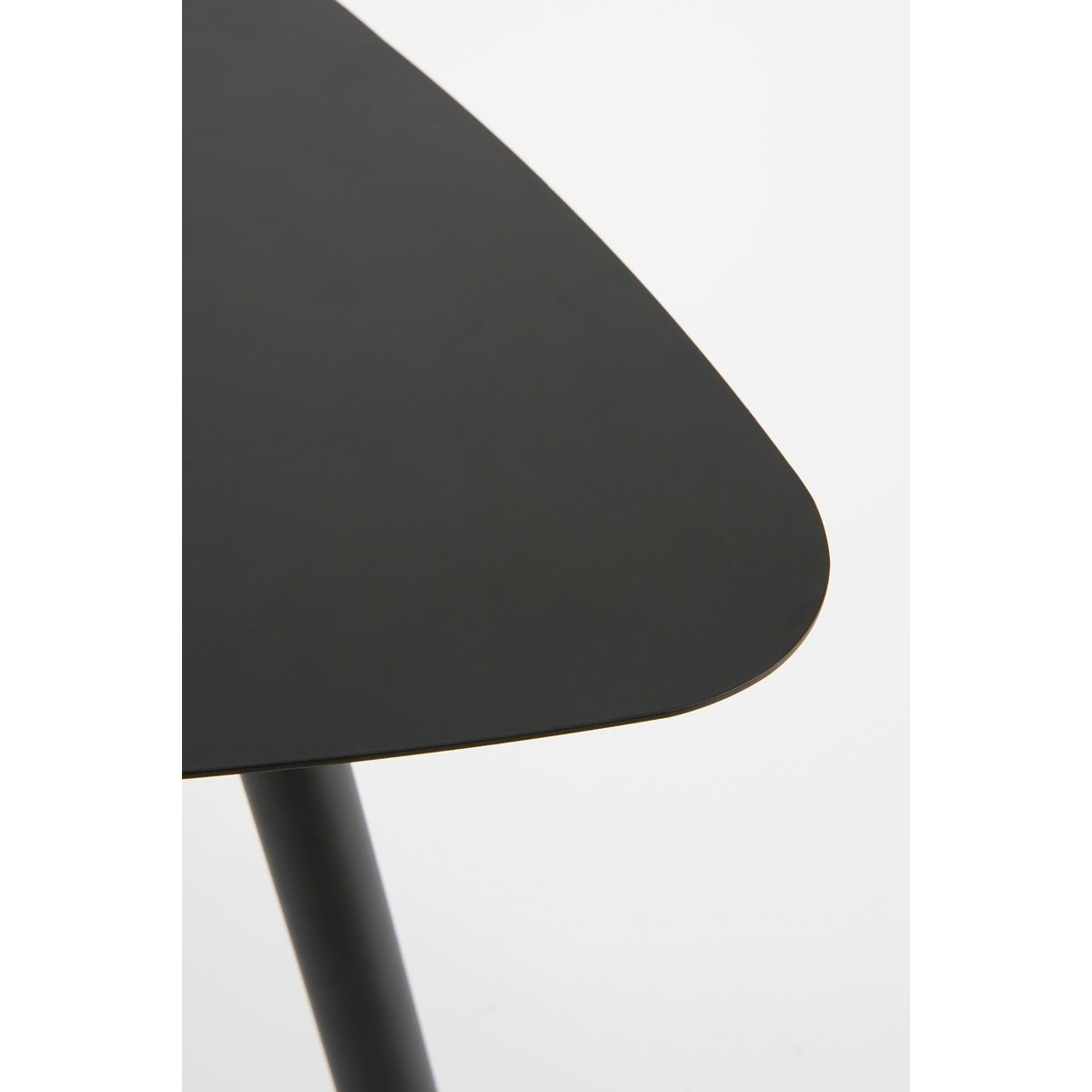 KantoormeubelenPlus Bijzettafel - Set van 2 - L80 x B60 x H47 cm - Metaal - Zwart