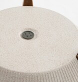 KantoormeubelenPlus Doppio Bloempot op Poten - H22 x Ø47 cm - Polypropyleen - FSC Mix - Off White