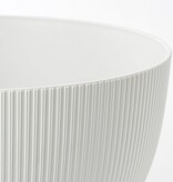 KantoormeubelenPlus Doppio Bloempot op Poten - H22 x Ø47 cm - Gerecycled Plastic - FSC Mix - Wit