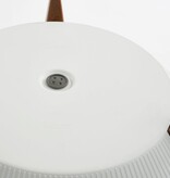 KantoormeubelenPlus Doppio Bloempot op Poten - H22 x Ø47 cm - Gerecycled Plastic - FSC Mix - Wit