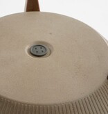 KantoormeubelenPlus Doppio Bloempot op Poten - H20,5 x Ø40 cm - Polypropyleen - FSC Mix - Taupe